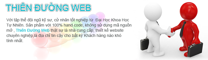 Thiết kế website thiên đường web